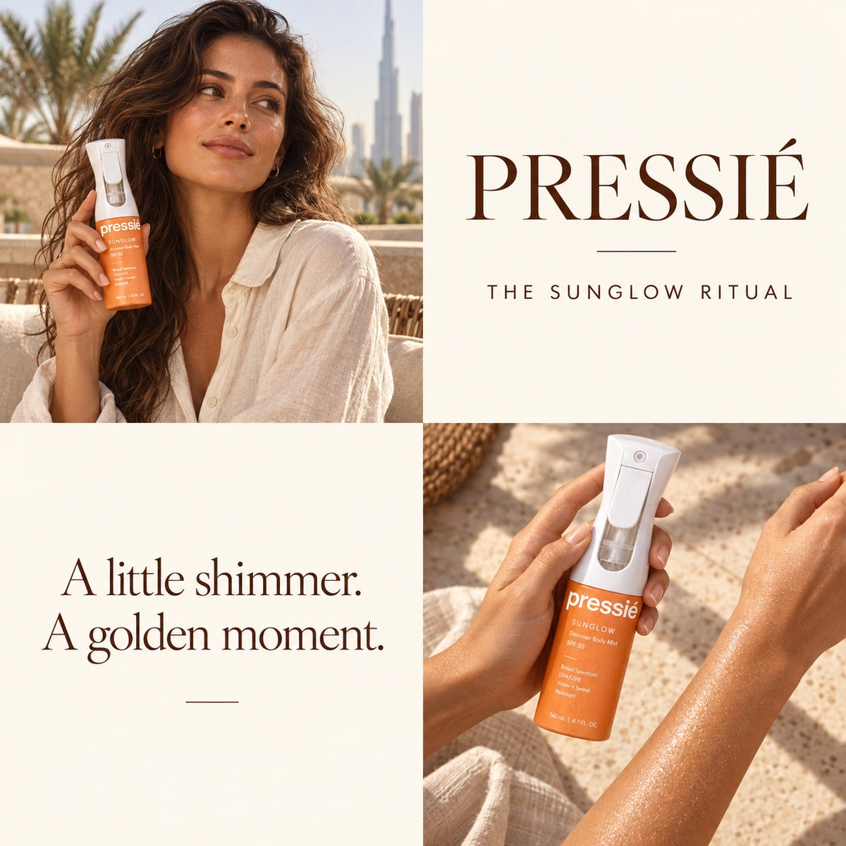 SunGloss® - Shimmering SPF50+ Glow Sunscreen